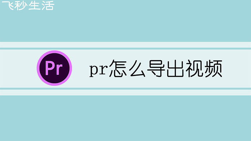 pr怎么导出视频 第1张