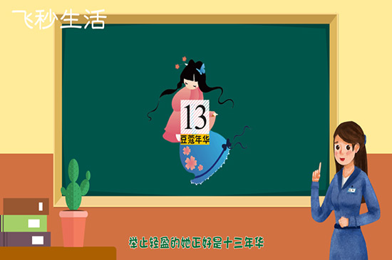 豆蔻年华是几岁 第3张
