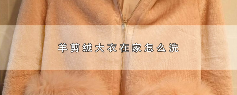 羊剪绒大衣在家怎么洗 第1张
