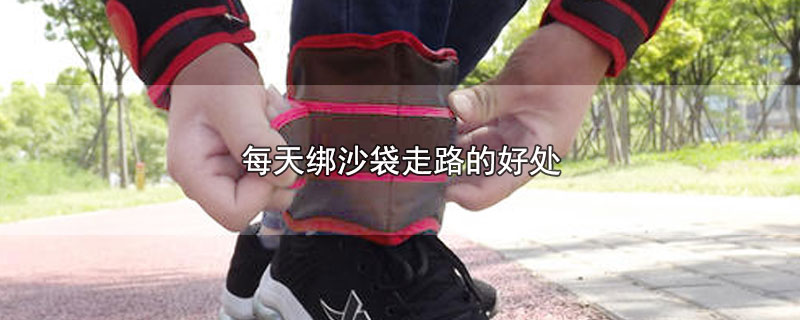 每天绑沙袋走路的好处（每天绑着沙袋走路有什么益处） 第1张