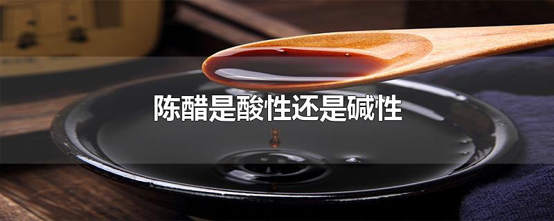 陈醋是酸性还是碱性（陈醋是什么时候发明的） 第1张