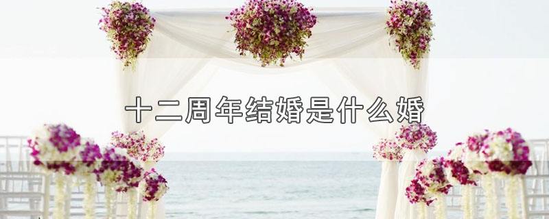 十二周年结婚是什么婚（结婚十二周年属于什么婚） 第1张
