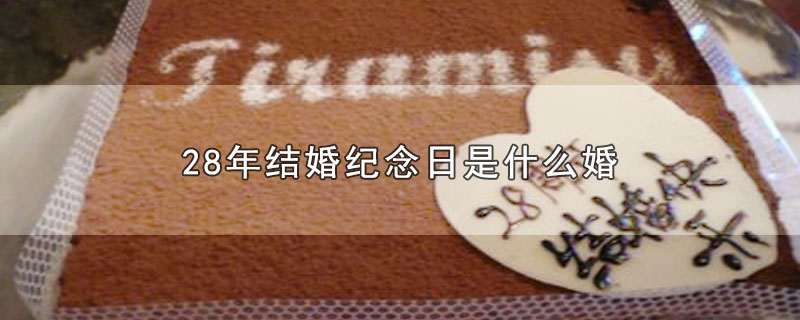28年结婚纪念日是什么婚 第1张