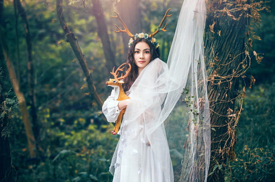 中式婚礼可以穿婚纱么 第5张
