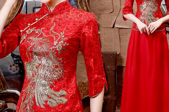 西式婚礼可以穿中式的敬酒服么 第3张