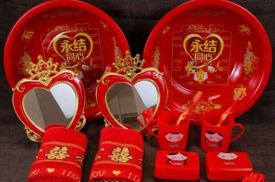 结婚红盆里放什么东西 第3张