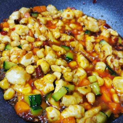 宫爆鸡丁简单版这样做，隔壁小孩都馋哭了 第19张