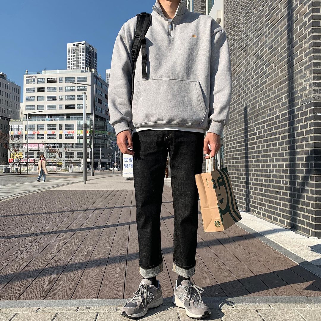 170cm男生就该这样穿！6套冬季帅气搭配，尽显时尚潮男范 第3张
