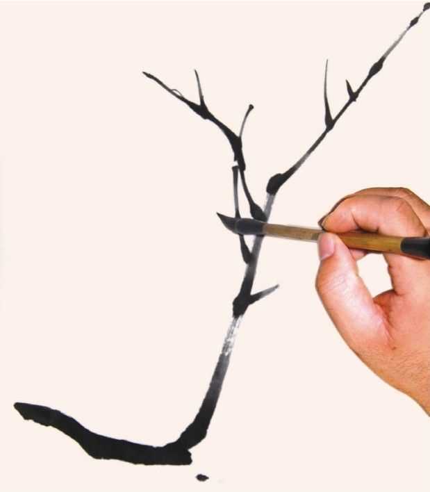 零基础国画教程：花枝的三种画法详细步骤图解，简单易学，快收藏 第29张