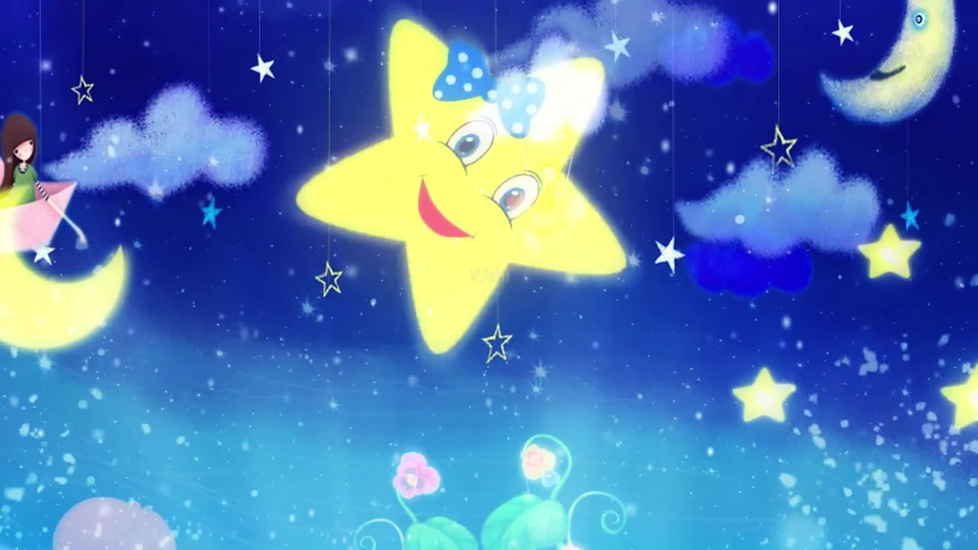 一闪一闪亮晶晶歌词（一闪一闪亮晶晶儿歌中日英三版） 第1张