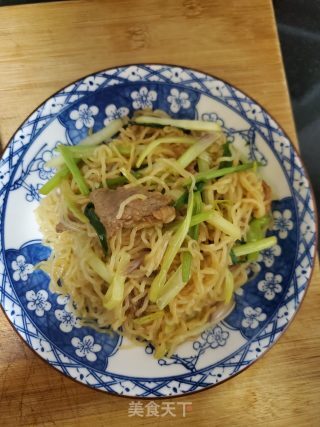 香芹韭黄肉片炒米粉的做法步骤：8 第15张