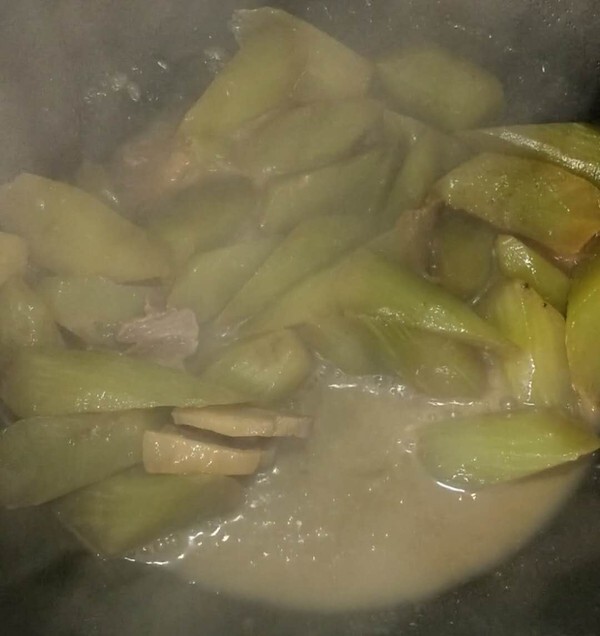 腊肉炖莴苣 第9张