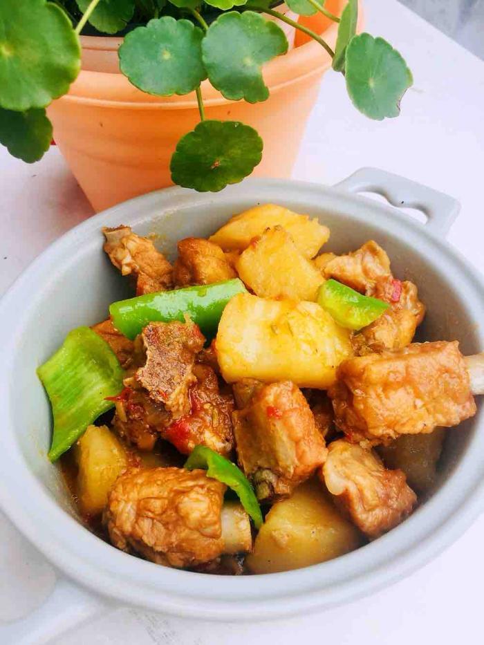 土豆比肉好吃系列土豆排骨成品图 第17张