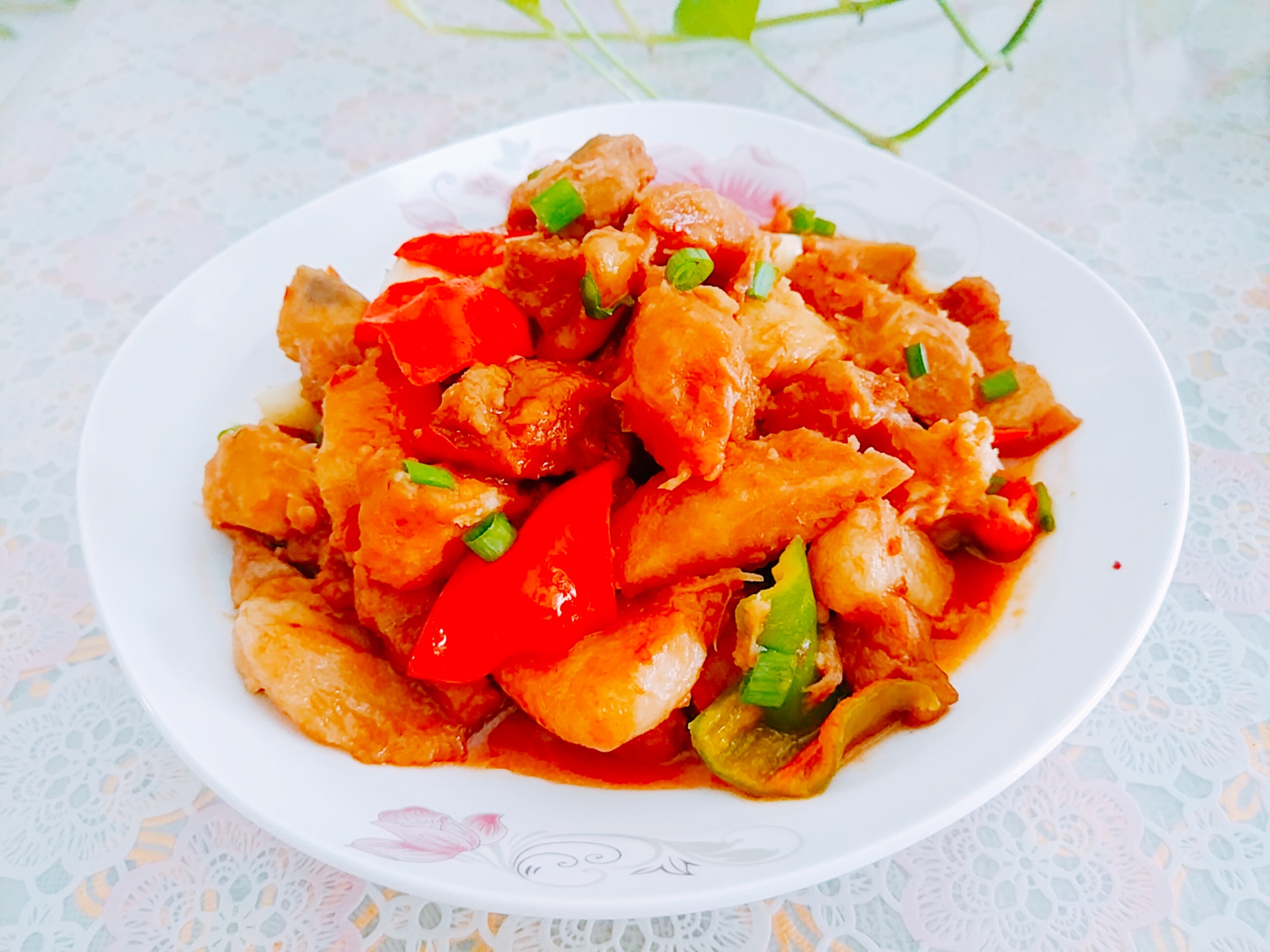 香芋红烧肉家常做法 第1张
