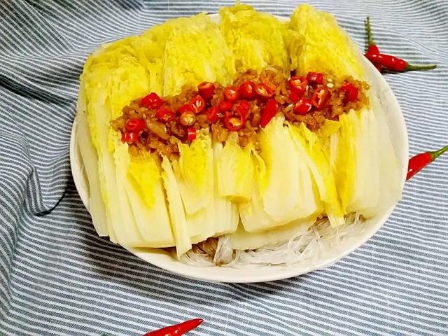 家常美食：开胃下饭的蒜蓉粉丝娃娃菜，做法简单，味道鲜美 第21张
