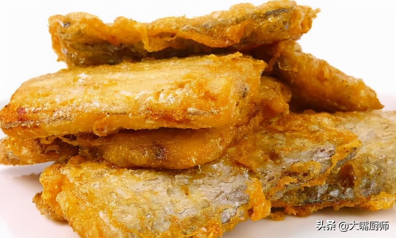 做炸带鱼，学会调脆皮糊，保证外酥里嫩，鲜香可口，放凉了也好吃 第3张