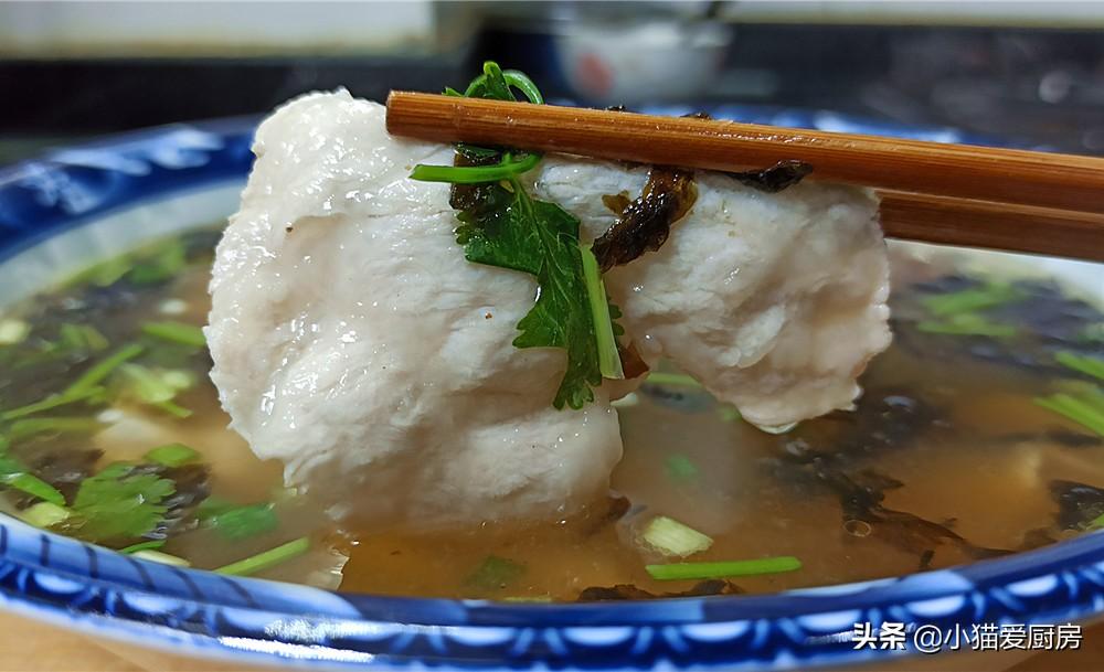 肉片这种做法，鲜香滑嫩，天天吃都不腻，孩子最喜欢吃的一道汤菜 第5张