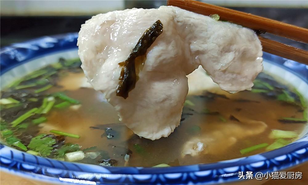 肉片这种做法，鲜香滑嫩，天天吃都不腻，孩子最喜欢吃的一道汤菜 第17张