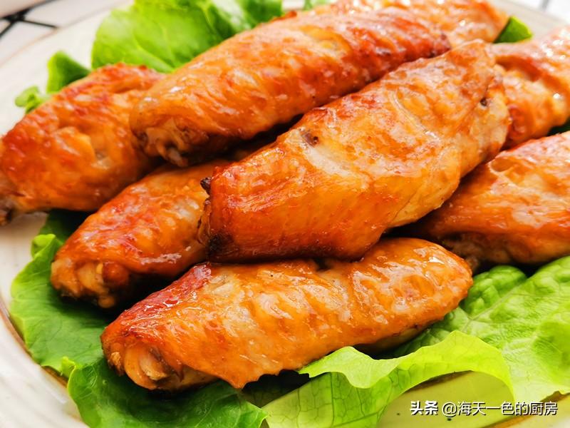 在家烤翅中自配腌料，烤好外焦里嫩香浓入味，真解馋 第21张