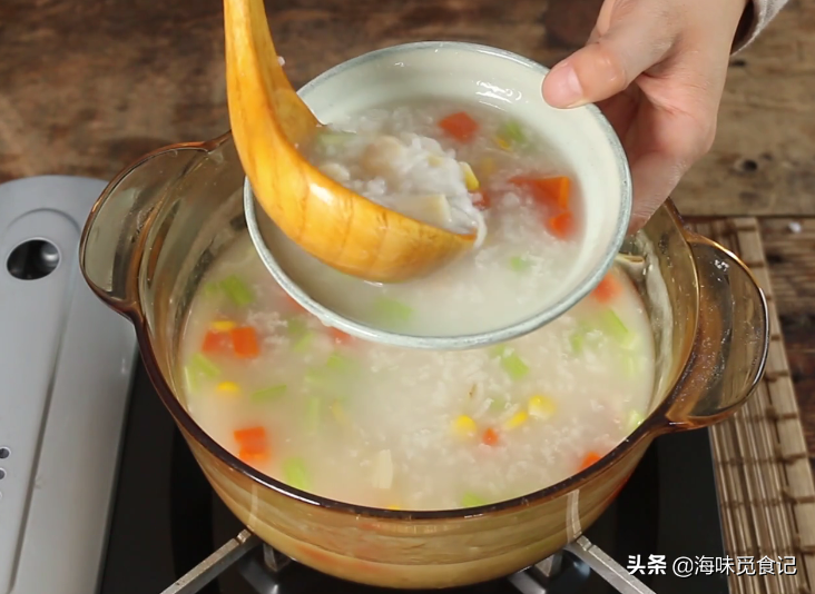干贝养生粥这么做，又鲜又营养，喝完整个胃都暖了 第25张