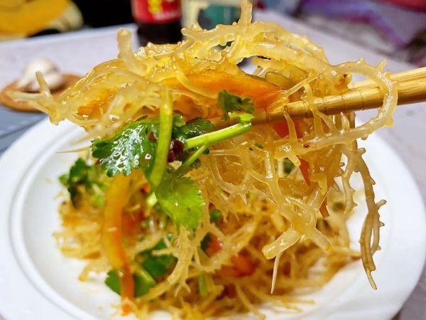 凉拌龙须菜，爽口解腻，胶原蛋白丰富 第1张