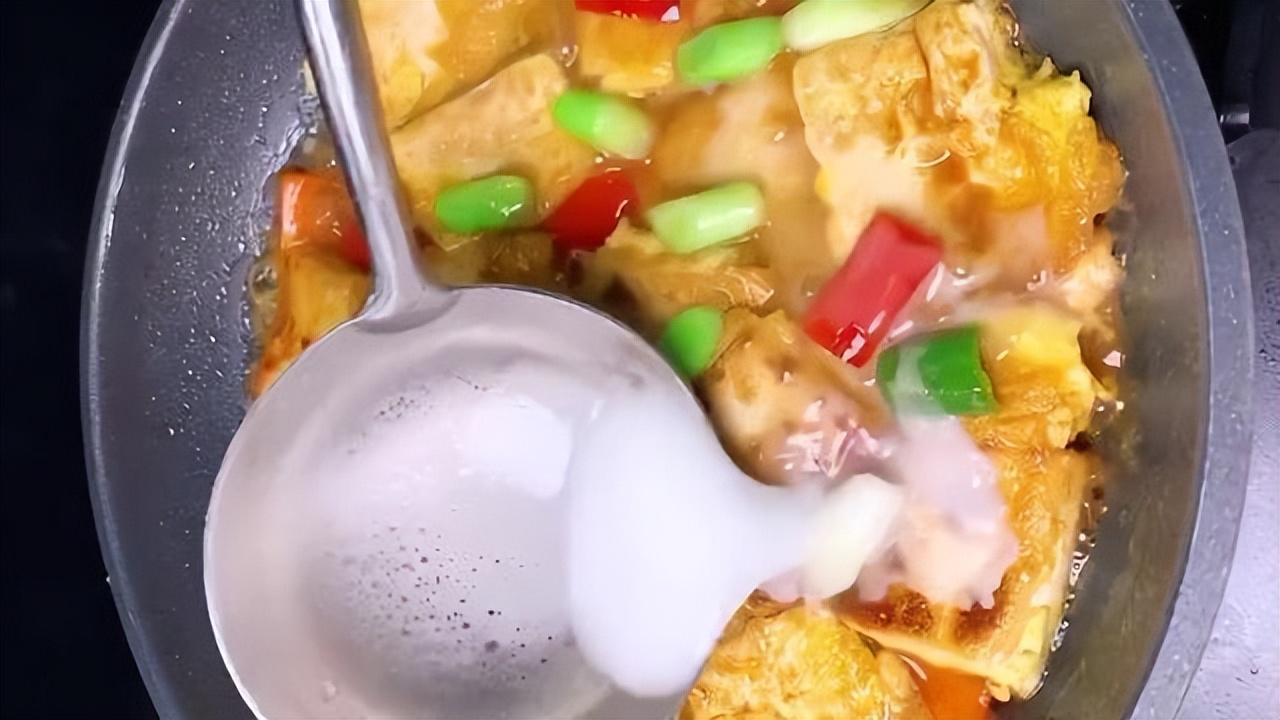 自制家常红烧豆腐的做法，外焦里嫩，鲜香入味超级下饭 第9张