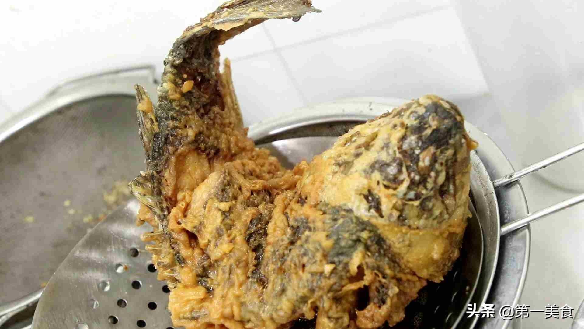 “糖醋鱼”怎么做才好吃？厨师长分享简单做法，简单易学又好吃 第15张