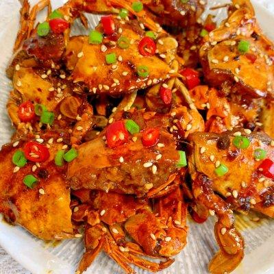 鲜香入味！！好吃到吮指的香辣蟹~做法超级简单 第19张