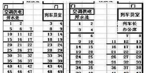火车靠窗的座位号是哪几个 第15张