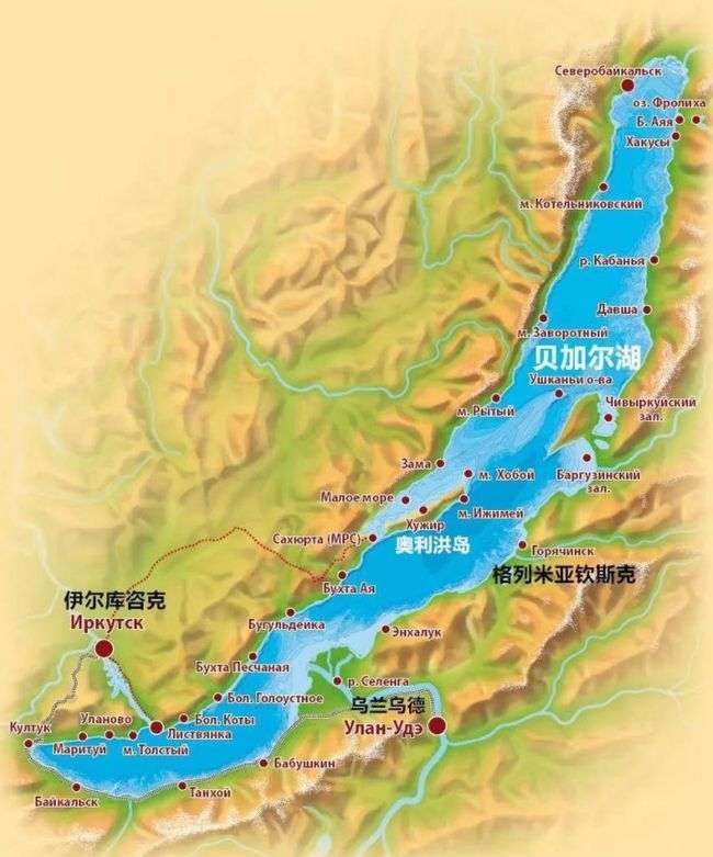 贝加尔湖，世界第一深湖，深达1637米，为何每年还在加深？ 第1张