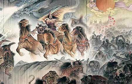 黄帝大战蚩尤的故事,惊天地泣鬼神打得天昏地暗 第7张