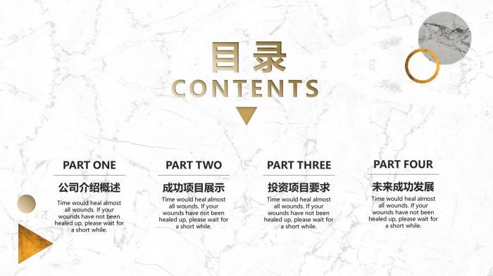 需要吗？第1220期：精致黄绿商业计划书PPT模板 第7张