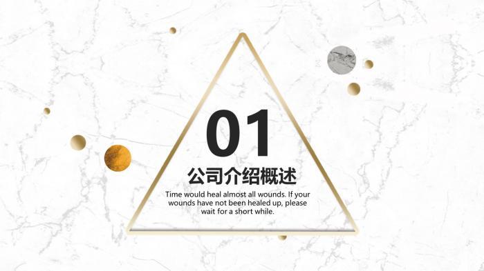 需要吗？第1220期：精致黄绿商业计划书PPT模板 第9张