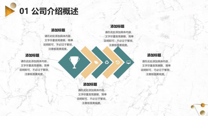 需要吗？第1220期：精致黄绿商业计划书PPT模板 第13张