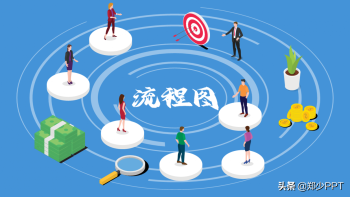 不用愁，再复杂的PPT流程图，用简单的方法也能提高设计感 第1张