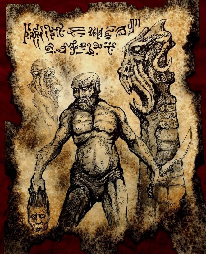 克苏鲁丘丘人图片 揭秘克苏鲁神话生物丘丘人 第5张