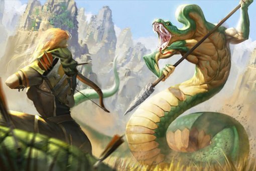 克苏鲁蛇人图片 揭秘克苏鲁神话生物蛇人 第5张