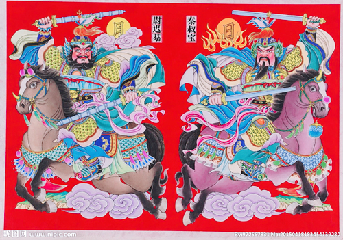 春节贴门神有什么讲究 第3张