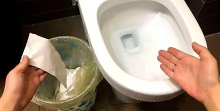 真的需要用垃圾桶装厕纸吗？ 第3张