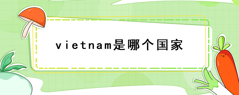 vietnam是哪个国家 第1张