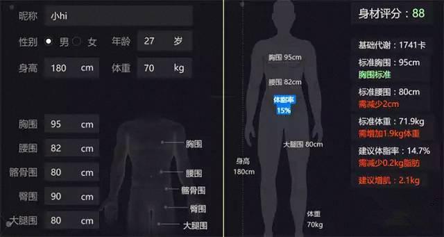 人体脂率多少才能健康线条 第43张