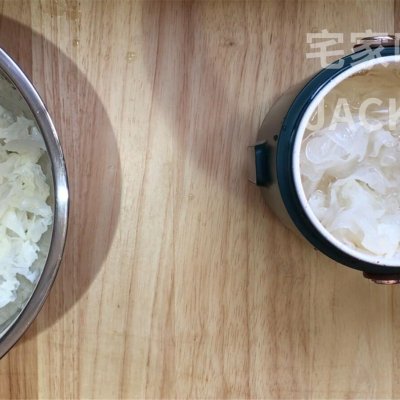 冰糖银耳羹，浓浓的胶质，甜甜蜜蜜，原料和制作过程都超简单 第15张