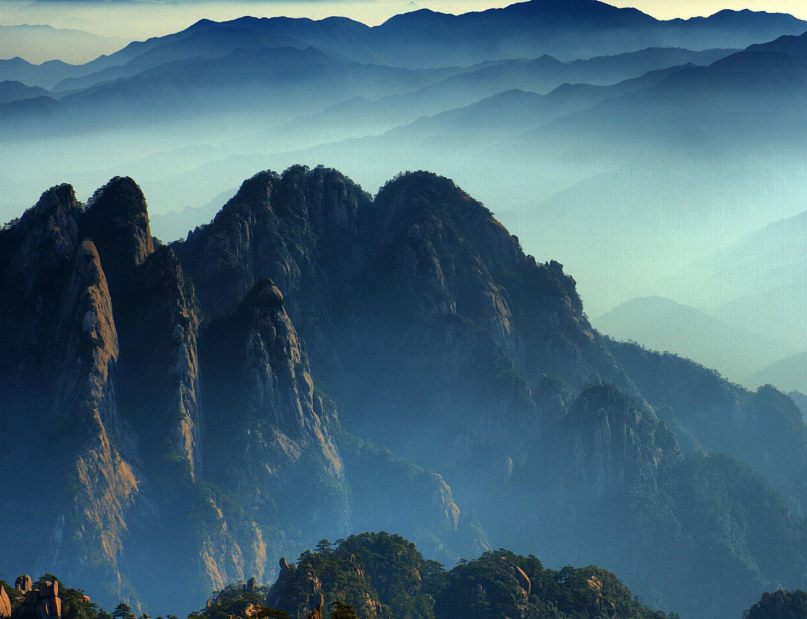 五岳归来不看山，黄山归来不看岳，黄山“四绝”为何独占鳌头？ 第1张