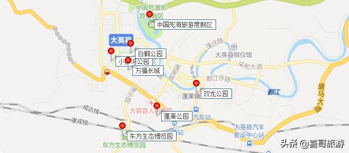四川遂宁旅游景点排名（遂宁周边自驾游景区攻略介绍） 第3张