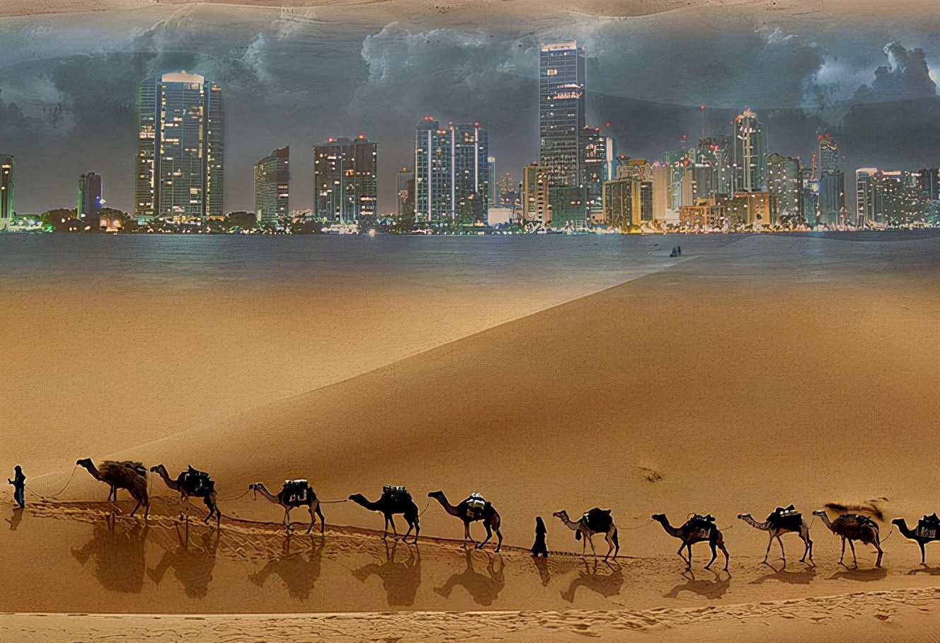海市蜃楼是光学反应，还是平时空间重叠？科学家给出答案 第3张