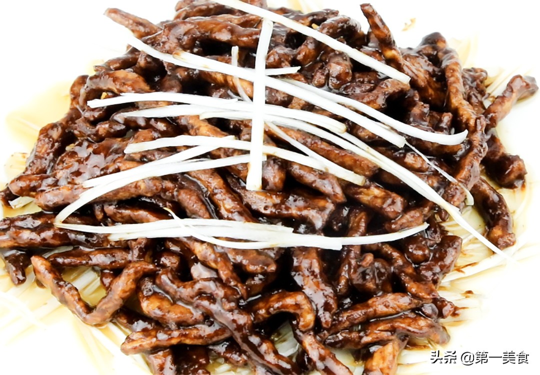 京酱肉丝家庭做法，食材简单又易学，酱香浓郁，新手一学就会 第17张
