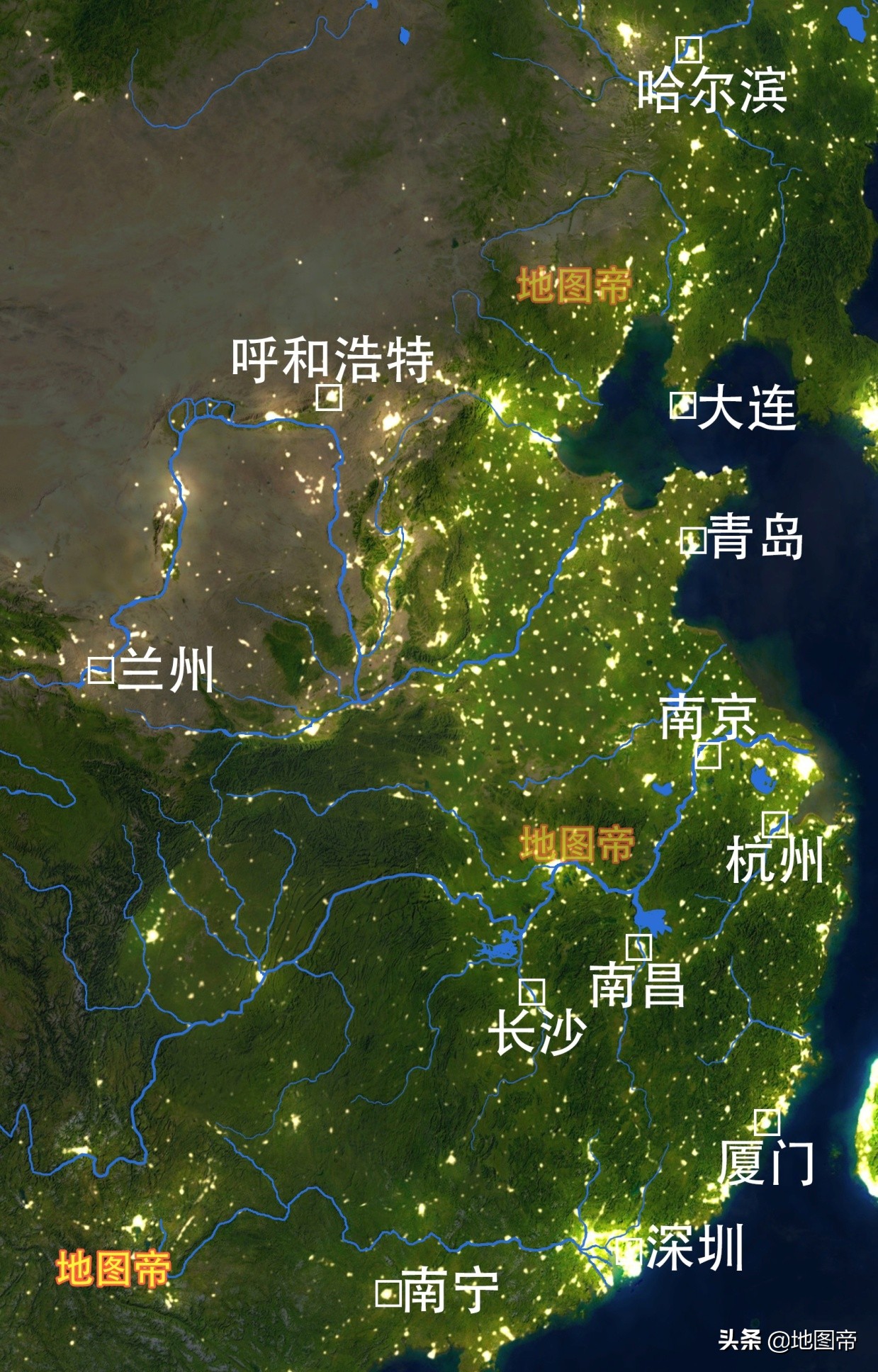 国家十二大干线机场名称 中国12大干线机场分布一览表 第1张