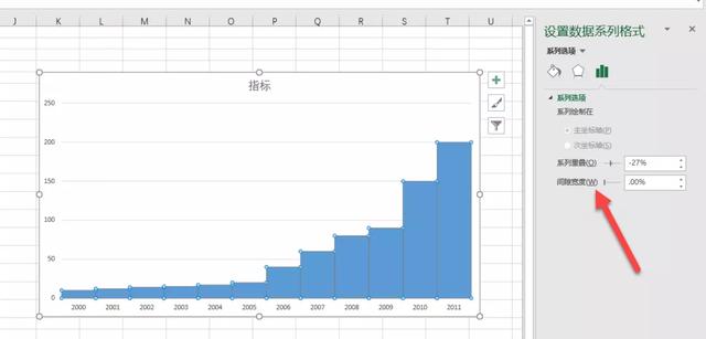 如何使用PPT+Excel绘制山峰柱状图 第5张