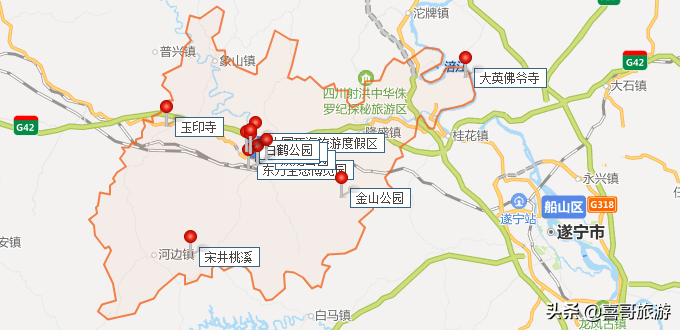 四川遂宁旅游景点排名（遂宁周边自驾游景区攻略介绍） 第1张