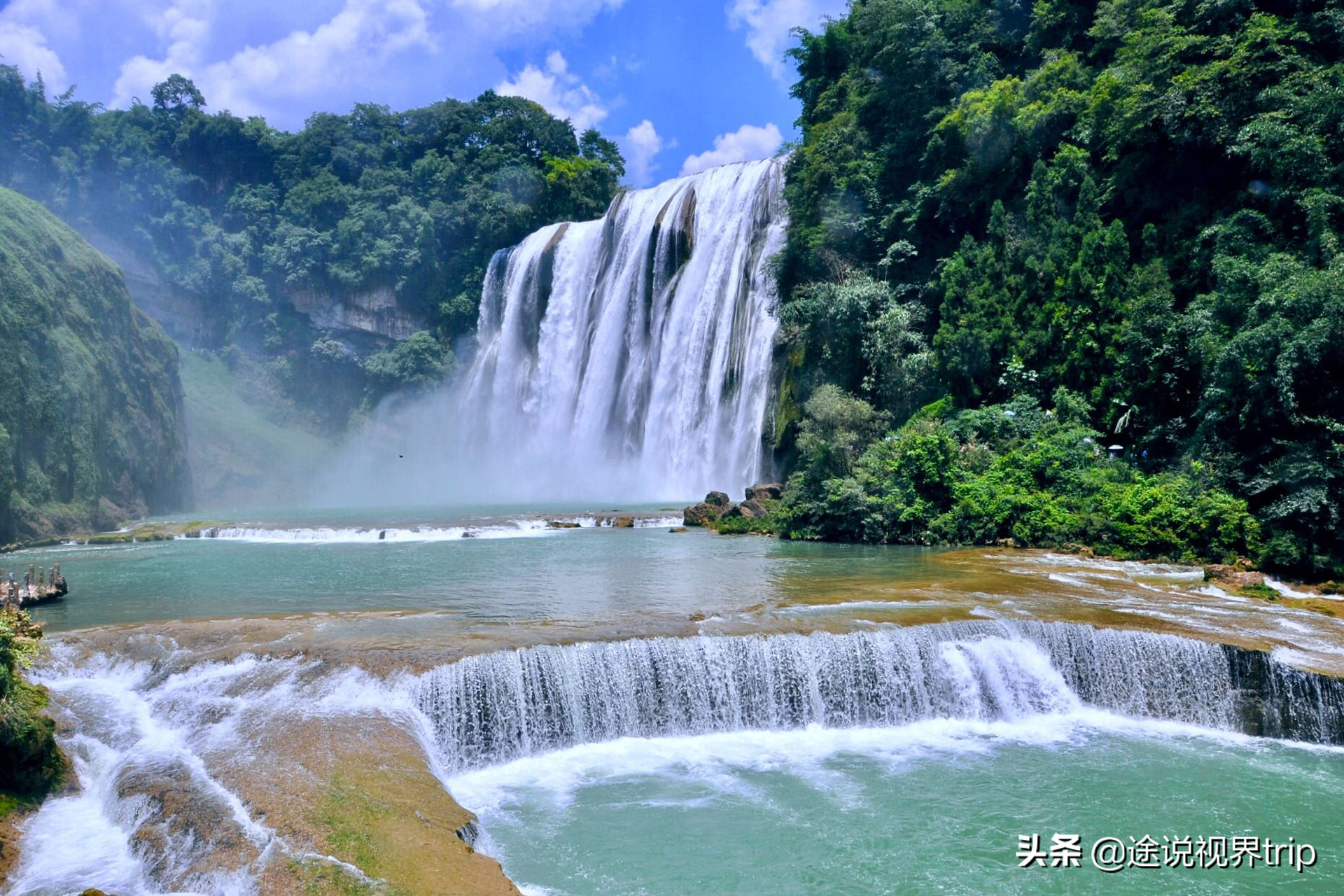 中国十大瀑布排行榜（国内十大最美的瀑布排行榜） 第7张